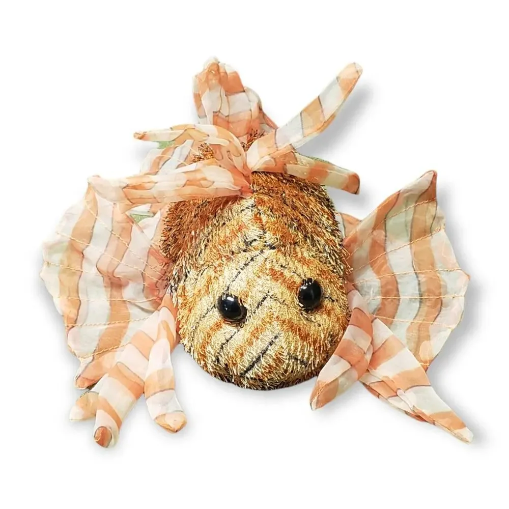 Webkin Ganz Orange Lionfish Stuffed Plush